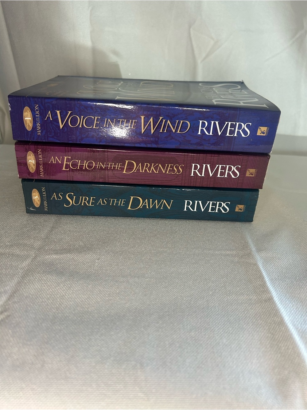 Francine Rivers Mark of The Lion Book Series Trilogy Christian Fiction